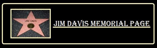 Jim Davis Memorial 
Page